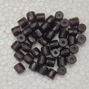 Cuentas de Vidrio Facetadas Rojas Rusas de Nuevo Diseño, Cuentas Cilíndricas de Alta Calidad para Fabricación de Joyería DIY al por Mayor - Product Image 3