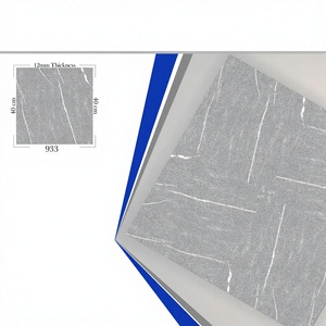 กระเบื้องปูพื้นเซรามิกเคลือบเงาขนาด 400x400 มม. ผลิตจากพอร์ซเลน ทนทานด้วยกาวติดแน่น ดีไซน์สไตล์สแกนดิเนเวียน เหมาะสำหรับสำนักงาน ที่จอดรถ และพื้นที่กลางแจ้ง - Product Image 1