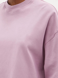 Camiseta Oversize para Mujer, Manga Corta, Corte Holgado Informal, Tallas Grandes, Logotipo Personalizado con Impresión Puff, Venta al Por Mayor, OEM, Marca Privada - Product Image 5