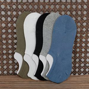 65% Cotton 32% Nylon 3% Spandex Breathable Absorbent Lightweight Summer Casual Streetwear Hosiery Meshed <b>No</b> <b>Show</b> Socks For Men - Product Image 6