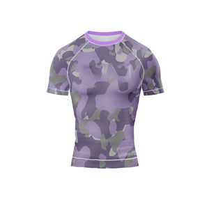 Customized Rash Guard UV Protection Durable Quick Dry Breathable Lightweight Spandex/Polyester Slim-Fit Unisex for Outdoor - Product Image 2