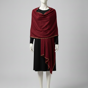 Chal de Pashmina para Mujer AHE, Suave y Duradero, Sensación de Cachemira Premium, Viscosa Ligera, Largo, con Diseño Floral Paisley - Product Image 4