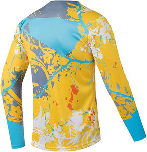 Maillot de motocross pour jeunes, personnalisé, sublimé, respirant, coupe-vent, manches longues, logo personnalisé, maillot de VTT - Product Image 2