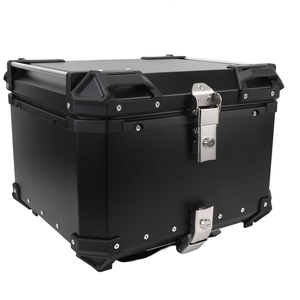 Boîtes à bagages arrière universelles à dégagement rapide pour <span class=keywords><strong>moto</strong></span> 55L, aluminium noir, maleta para motos, coffre arrière, boîte supérieure pour <span class=keywords><strong>moto</strong></span> - Product Image 6