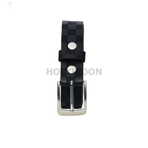 Cinturón de Cuero Genuino para Hombre con Hebilla Clásica, Cinturón de Cuero Vacuno Premium para Hombre, Uso Profesional, Cinturón de Cuero con Logotipo Personalizado - Product Image 6