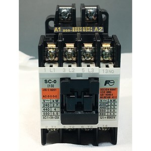 4 contactores Fuji Electric SC-0, 4NC0F0B10, 128905 - Equipo y piezas de semiconductores de confianza de la marca global Legacy - Product Image 1