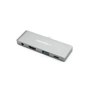 USB-C Mini 4-in-1 Aluminum Dock