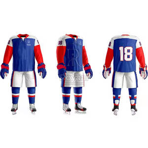 Top Quality <b>Light</b> Weight Ice Hockey Uniform Private Label 100% Polyester Made Ice Hockey Uniform In <b>Cheap</b> Price - Product Image 6