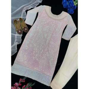 ชุดปาร์ตี้ผู้หญิงสวยๆแต่งด้วยเสื้อท่อนล่างและ dupatta - Product Image 6