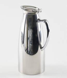Jarra de agua elegante de metal martillado con tapa a juego, contenedor de acero inoxidable para servir bebidas, para el hogar, restaurante, hotel, cocina - Product Image 3