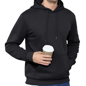 Men High Quality <b>Thick</b> <b>Fleece</b> Regular Fit Hoodies Custom Logo Polyester/Cotton Breathable Quick Dry Winter - Product Image 2