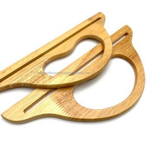 Asas de Madera Personalizadas de Alta Calidad de 30*12cm para Bolsos de Mano con Marco para Agregar Estilo a tus Accesorios, Falak World Export - Product Image 4