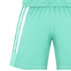 Aqua Mint <b>White</b> Rugby <b>Shorts</b> Team Uniform Breathable Lightweight Custom Training Sportswear Athletic Performance <b>Shorts</b> - Product Image 4