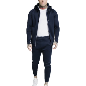 Tracksuits for Men Fitness Wear Sweat <b>Suits</b> Sports Slimfit Zipper Tracksuit Set with Custom Unisex Design <b>Trousers</b> - Product Image 2