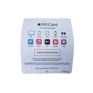 Valable et Stockable_100 USD/100 US Apple-Store/iTunes-Cadeaux Cartes Mobiles Impression Recto-Verso USA Pin/Carte Physique - Product Image 1