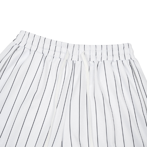 Shorts de sport décontractés tendance à rayures pour l'été, amples, grande taille, respirants, séchage rapide, pour hommes et femmes, course et entraînement - Product Image 4