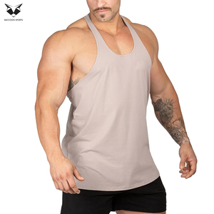 Comfortable Muscle Fit High Performance Breathable Ultra-Lightweight Gym Soft Stretch Training Wear Fitness Singlets For Adult - Product Image 3