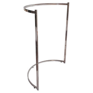 Présentoir pliable portable en métal chromé robuste pour vêtements, support de présentation de vêtements amovible, OEM ODM, usine du Vietnam - Product Image 6