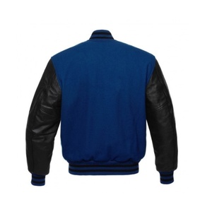 Custom Baseball Jacket With Custom logo Man Cropped <b>Wool</b> Wholesale Blank Custom Printing logo Baseball Jacket Varsity Jacket - Product Image 2