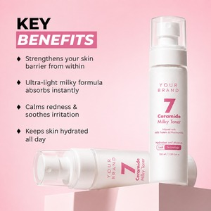 Export Quality Milk Toner for Deep Nourishment Soft Skin and Daily Hydration Care - Product Image 5
