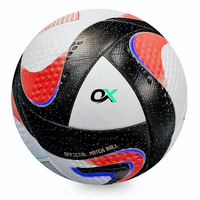 Oxva Industries 2024 Bola Sepak Kulit PU Ringan Model Baru - Desain Populer Ramah Lingkungan Asal Pakistan