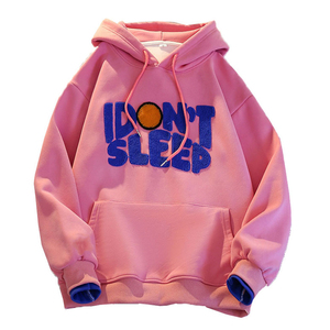 Sudaderas con Capucha Bordadas en Chenilla de Alta Calidad, Tallas Grandes, Colores Básicos Personalizados, Mezcla de Algodón, Sudaderas con Bordado en Chenilla Personalizadas - Product Image 4