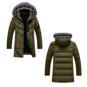 Abrigos de plumón de manga larga para hombre, ropa casual de invierno, OEM personalizado, precio más bajo, abrigos de plumón para hombre en venta - Product Image 6