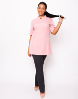 Ropa de Trabajo para Peluquería Canina, Uniformes Médicos, Uniformes de Spa Estilo Fig, Conjuntos de Uniformes para Mujer, Blusa y Pantalones