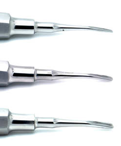 Juego de Elevadores Dentales Quirúrgicos de 3 Piezas para Extracción de Raíces, Periotomo, Osteótomo, Instrumentos con Certificación CE ISO, Proveedor Mayorista - Product Image 5