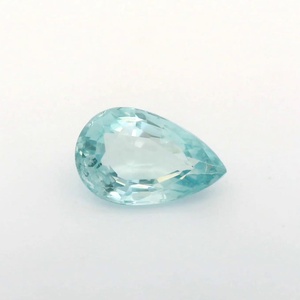 Aguamarina Natural, Corte Pera, Gema Azul de Brasil, Cristal de Aguamarina Genuino, Piedras Sueltas para Joyería, Cuentas de Piedra, Regalo - Product Image 1
