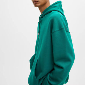 Sudadera con Capucha Extra Grande para Hombre, de Alta Calidad, con Logotipo Personalizado, Forro Polar Grueso, Hombros Caídos, Estilo Urbano, Tallas Grandes, para Impresión y Personalización - Product Image 4