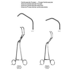 Pinzas quirúrgicas Brunner curvas de 24 cm de calidad premium, no traumáticas, para estómago e intestino, instrumentos médicos al por mayor - Product Image 3