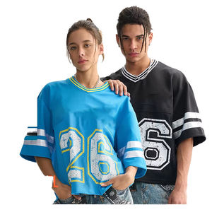 Camisetas Deportivas Personalizadas para Hombre, de Secado Rápido, Estilo Holgado, para Fútbol, Baloncesto, Malla Transpirable - Product Image 2