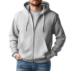 Custom Printed Men's Oversized Pullover Hoodie Winter Warm Fleece <b>Sweatshirt</b> Streetwear Fashion Hooded Men's Wear - Product Image 6