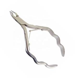 Cortauñas Profesional de Acero Inoxidable, 15 mm, Mandíbula Plana, Apertura Amplia, Punta Afilada, Hoja Recta, para Uso en Dedos de Adultos - Product Image 3