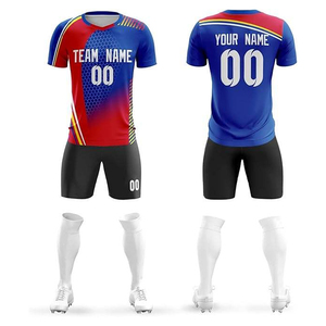 In Stock Good Price Soccer Jersey <b>Logo</b> Number Team Name Oem Football Uniforms for Team <b>Game</b> Club Men and Kids Size - Product Image 1