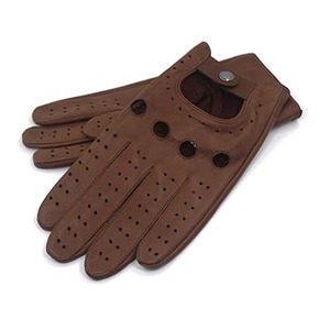 Guantes de Conducción de Cuero de Lujo al por Mayor para Hombre, de Piel de Cabra Suave, Elegantes y a la Moda, Suministro de Equipo de Conducción de Alta Calidad - Product Image 2