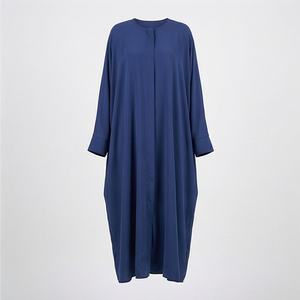 Nouvelle Abaya de Dubaï à manches longues et couleurs personnalisées, réversible, style robe de bal modeste pour femmes, personnalisable pour femmes musulmanes - Product Image 1
