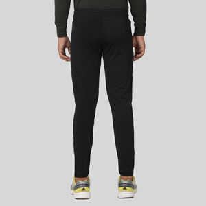 Pantalon de survêtement sport bleu quatre directions avec bande latérale, logo personnalisable, impression HD, délavage coloré, 100 % polyester, séchage rapide, tailles homme M/L/XL - Product Image 5