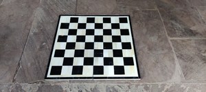 Échiquier en corne de buffle 100% naturelle, style vintage, œuvre d'art unique, jeu d'échecs pour cadeau, collection, pièce antique - Product Image 6