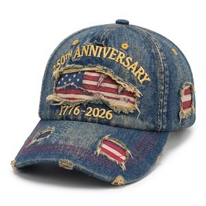 Gorra de béisbol vintage desgastada, lavada y teñida, estilo urbano, venta al por mayor, informal - Product Image 1