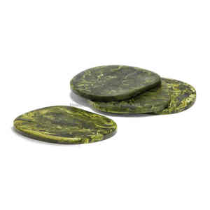 Elegante Juego de Posavasos de Acrílico Clásico de 4 Pulgadas, 4 Piezas, Decoración de Mesa, Precios de Mayoreo de la India, Alfombrillas y Protectores - Product Image 2