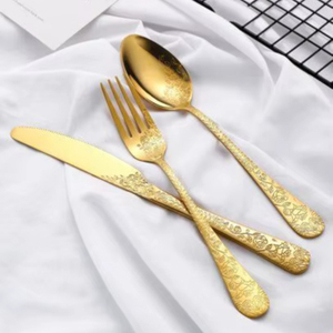 Service de couverts inspiré du style lounge urbain de minuit, conçu pour les tables de soirée, idéal pour des réceptions confiantes et des dîners immersifs dans la vie nocturne. - Product Image 1