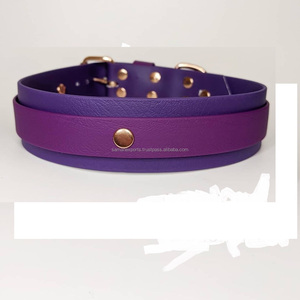 Superior Quality Luxury Classic <b>Dog</b> <b>Collar</b> Exclusive Genuine Cow Leather with Solid Pattern and Rivet Decoration Top Supplier - Product Image 4