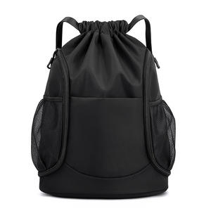 Drawstring <b>Bag</b> Gym <b>Bag</b> Drawstring Backpack Water Resistant <b>String</b> <b>Bag</b> Sports Snakpack With Sneaker Bottle Pouch for Club - Product Image 3