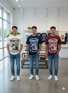 Camisetas de Corte Holgado con Hombros Caídos, Nueva Colección de Ropa de Verano, Camisetas con Logotipo Personalizado con Serigrafía - Product Image 6