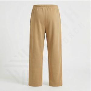 กางเกงผ้าลูกฟูกขาตรงเอวเชือกรูดสำหรับผู้ชายกางเกงจ๊อกกิ้งแบบกำหนดเองกางเกงโอเวอร์ไซส์สำหรับผู้ชายสำหรับฤดูหนาว - Product Image 3