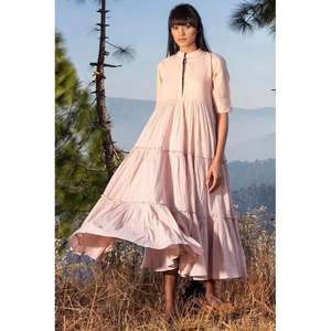 เสื้อผ้าฝ้ายทำมือคุณภาพสูง คอทรงโอ คอวี สายเดี่ยวแบบสปาเก็ตตี้  รักษ์โลก สไตล์ชายหาด ผ้าฝ้ายระบายอากาศได้ดี - Product Image 2