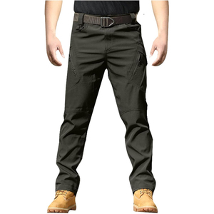 Most Popular Men Working Trousers Men's High Waist Casual Jogger <b>Pants</b> Multi-Pocket Tactical <b>Work</b> Wear <b>Cargo</b> <b>Pants</b> For Men - Product Image 1