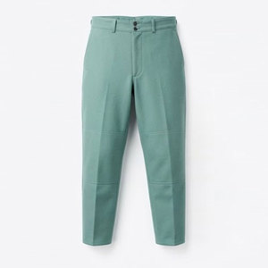 Pantalon de combat allemand durable et léger, coupe droite, taille renforcée, fermeture sécurisée, en toile. - Product Image 1